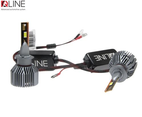 Лампи світлодіодні QLine Ultra +200% 55W H1 6000K УЦЕНКА