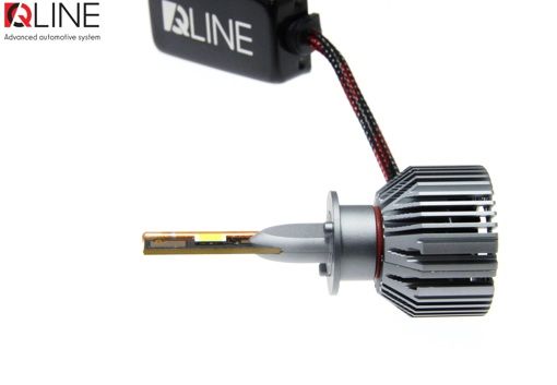 Лампы светодиодные QLine Ultra +200% 55W H1 6000K (2шт.)