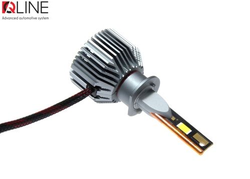 Лампи світлодіодні QLine Ultra +200% 55W H1 6000K УЦЕНКА