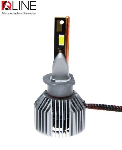 Лампы светодиодные QLine Ultra +200% 55W H1 6000K (2шт.)