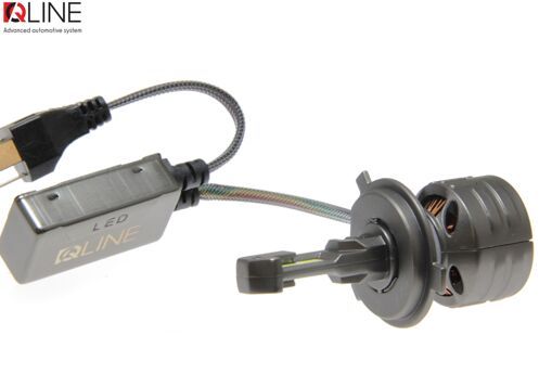 Лампы светодиодные QLine Hight VI H4 6000K УЦЕНКА