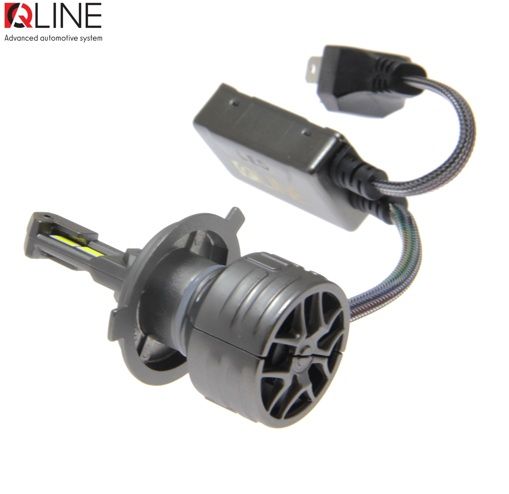 Лампи світлодіодні QLine Hight VI H4 6000K (2шт.)