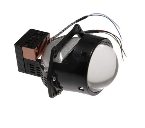 Лінзи світлодіодні Bi-LED Qline AES Supreme T1 Blue 3' 2шт УЦІНКА