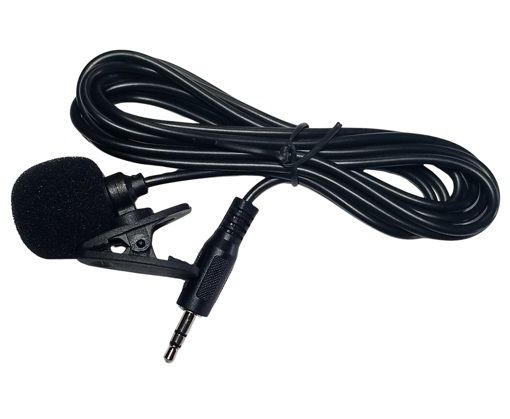 Микрофон с прищепкой универсальный 1,8м