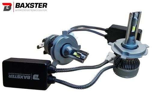 Лампы светодиодные Baxster PL (Power Light) H4 12V 6000K (2шт)
