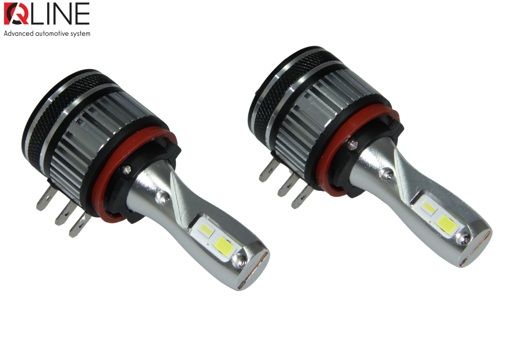 Лампы светодиодные QLine Ultra +200% 55W H15 6000K (2шт.) 12V