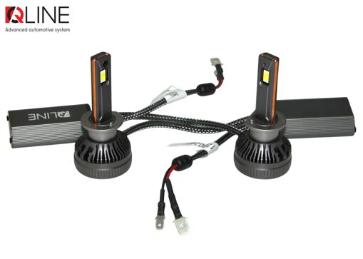 Лампы светодиодные QLine DualVision 65W H1 6000K (2шт.)