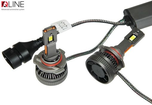 Лампи світлодіодні QLine DualVision 65W HB3 6000K (2шт.)