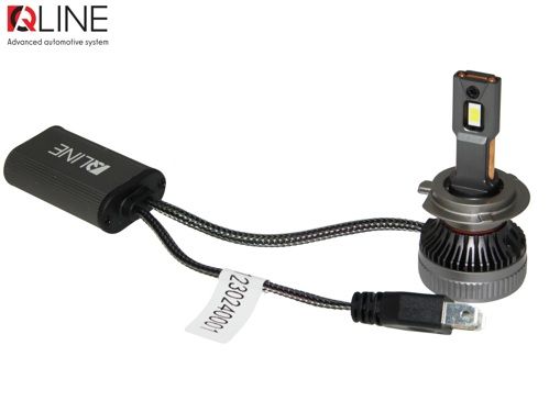 Лампы светодиодные QLine DualVision 65W H7 6000K (2шт.)