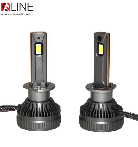 Лампы светодиодные QLine DualVision 65W H1 6000K (2шт.)