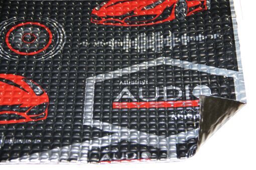 Вібропоглинаючий матеріал Audio-System Alubutyl 2000 v2 2.0 мм (0,7х0,5)