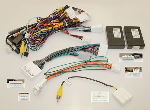 Рамка перехідна з проводкою CraftAudio INF-001N INFINITI FX35/37 13+ 9&quot;