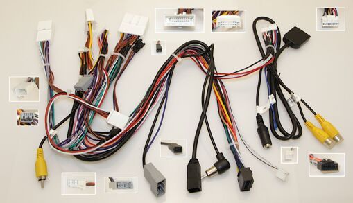 Рамка перехідна з проводкою CraftAudio INF-22-1140 INFINITI G 06-14 9&quot;