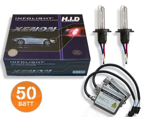 Комплект ксенонового света Infolight H27 4300K 50W