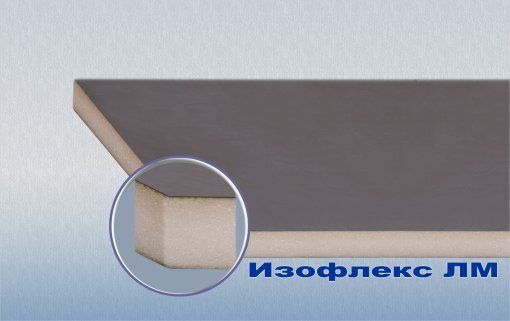 Шумоізоляція Стандарт Ізофлекс ЛМ 12,5 (2х1,2м)