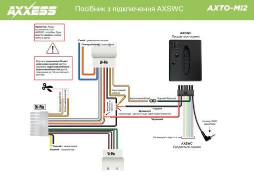 Адаптер активації штатного підсилювача Metra AXTO-MI2 Mitsubishi