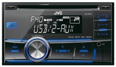 2-DIN CD/MP3-ревисер JVC KW-R400EED