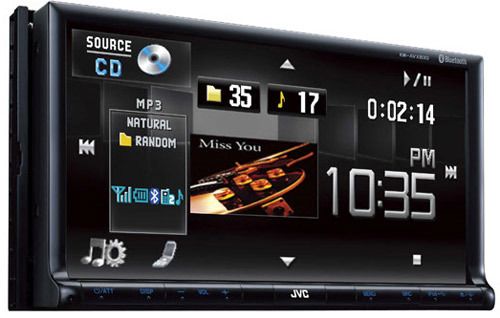 2-DIN DVD Монитор JVC KW-AVX 830