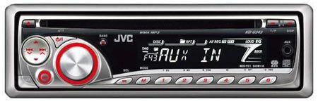 CD/MP3-ресивер JVC KD-G343