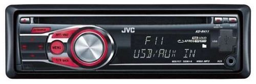 CD/MP3-ресивер JVC KD-R411