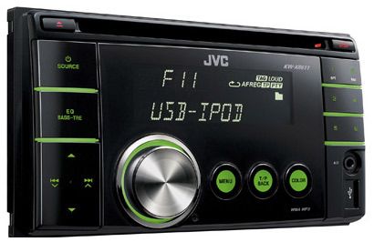 2-DIN CD/MP3-ресивер JVC KW-XR611