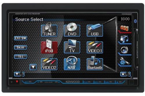 2-DIN DVD Монітор Kenwood DDX-8022BTY