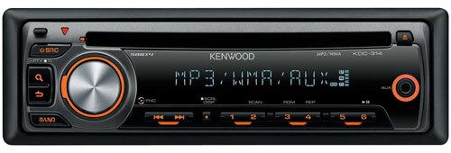 CD/MP3-ресивер Kenwood KDC-314AM