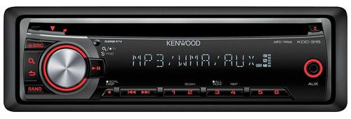 CD/MP3-ресивер Kenwood KDC-315R