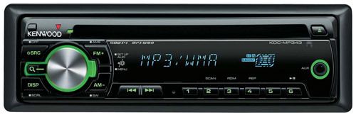 CD/MP3-ресивер Kenwood KDC-MP343