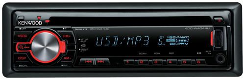 CD/MP3-ресивер Kenwood KDC-W4044UAY