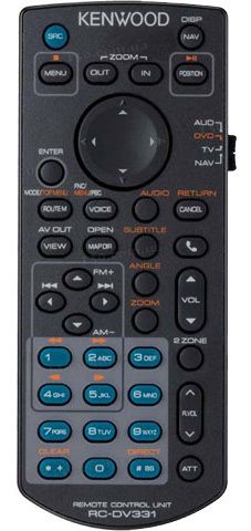 Пульт дистанційного керування Kenwood KNA-RCDV331