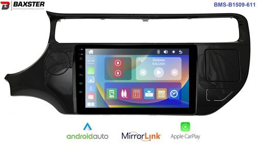 Штатная магнитола Baxster BMS-B1509-611 KIA Rio (UB) / K3 15-17