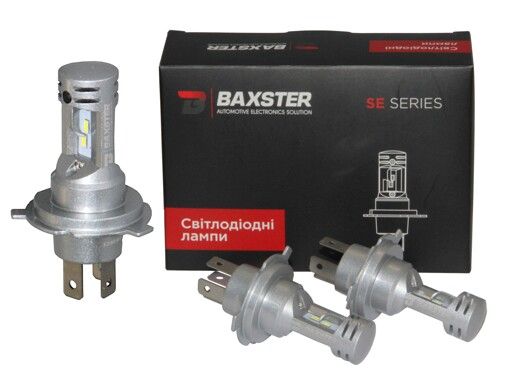 Світлодіодні лампи Baxster SE Plus H4 H/L 6000K (2шт)