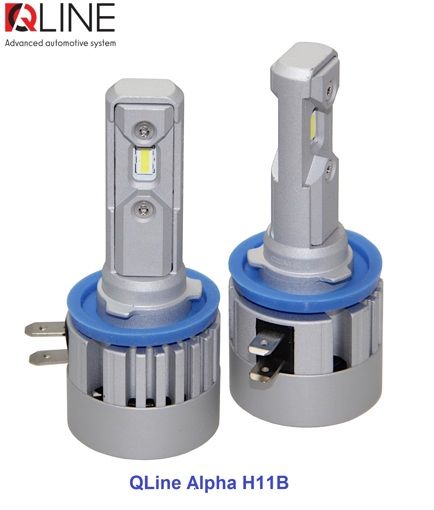 Лампи світлодіодні Qline Alpha H11B 6000K (2шт)