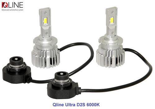 Лампы светодиодные Qline Ultra D2S 6000K (2шт) УЦЕНКА