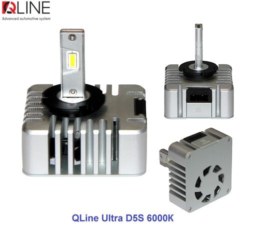 Лампы светодиодные Qline Ultra D5S 6000K (2шт)