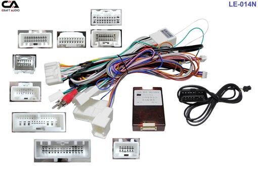 Рамка перехідна з проводкою CraftAudio LE-014N LEXUS IS 06-12 10&quot;