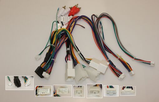 Рамка переходная с проводкой CraftAudio LE-018N LEXUS IS200 99-05 9&quot;