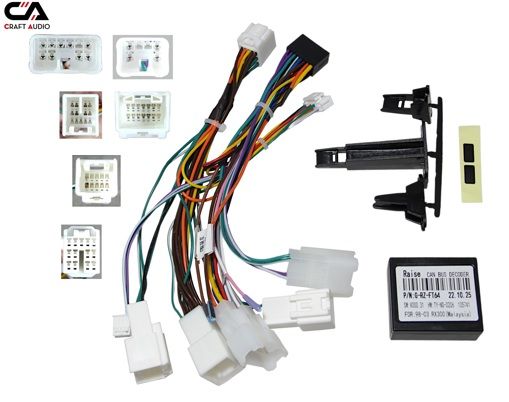 Рамка перехідна з проводкою CraftAudio LE-22-277 LEXUS RX300 / Toyota Harrier 02-09 9&quot;