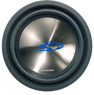 Сабвуфер Alpine SWS-1022D
