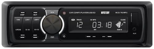 CD/MP3-ресивер Mystery MCD-763MPU