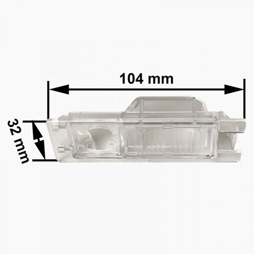 Крепление к камере заднего вида CA-1340 (Fiat, Alfa Romeo) 159 (05-11), Doblo I (00-10), 500L (330) (12+), Giulietta (940) (10-20)