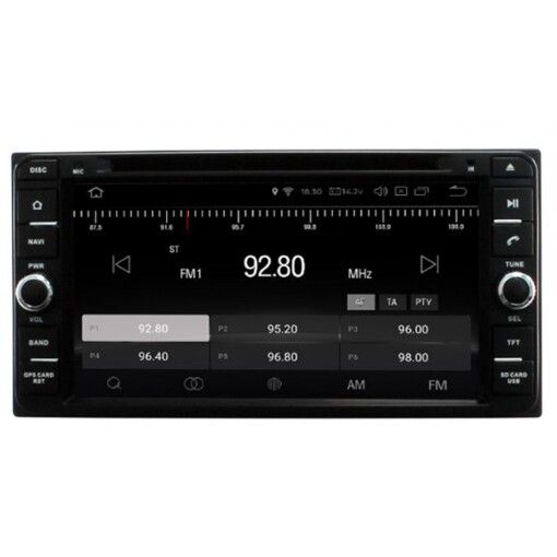 Штатная магнитола Gazer CM5006-120 Toyota Universal (2001-2012)