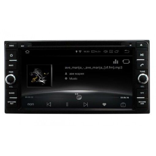 Штатная магнитола Gazer CM5006-120 Toyota Universal (2001-2012)