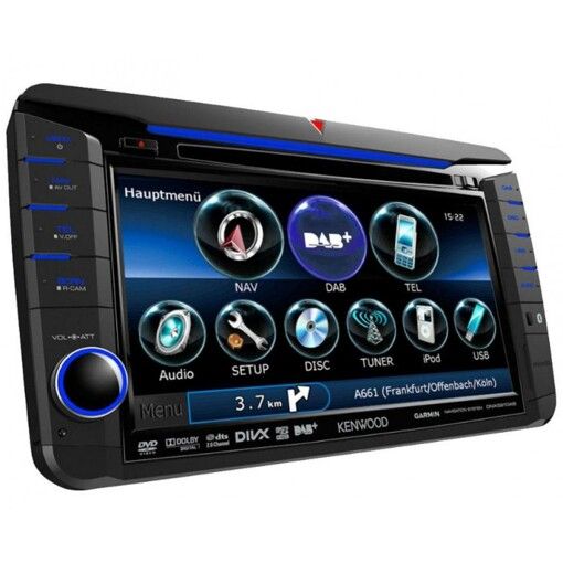 Штатна магнітола Kenwood DNX-521VBTOP Volkswagen/Seat/Skoda