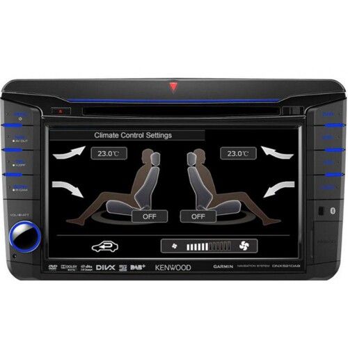 Штатна магнітола Kenwood DNX-521VBTOP Volkswagen/Seat/Skoda