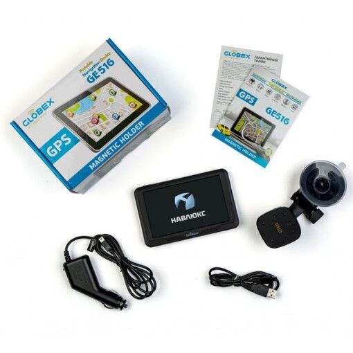 GPS-навігатор Globex GE516 Magnetic (NavLux)