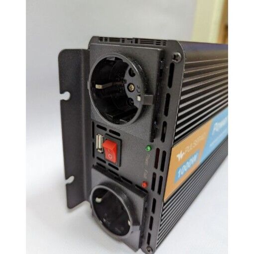 Инвертор Pulsepad MSW-1000 12V 1000W MODIFIED SINE WAVE