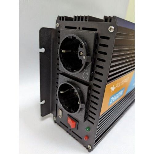 Інвертор Pulsepad MSW-2000 12V 2000W MODIFIED SINE WAVE