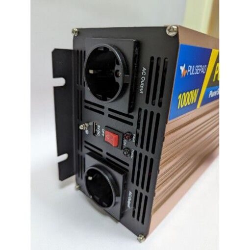 Инвертор Pulsepad PSW-1000 12V 1000W PURE SINE WAVE